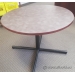 Grey Surface 36" Wood Trim Round Table